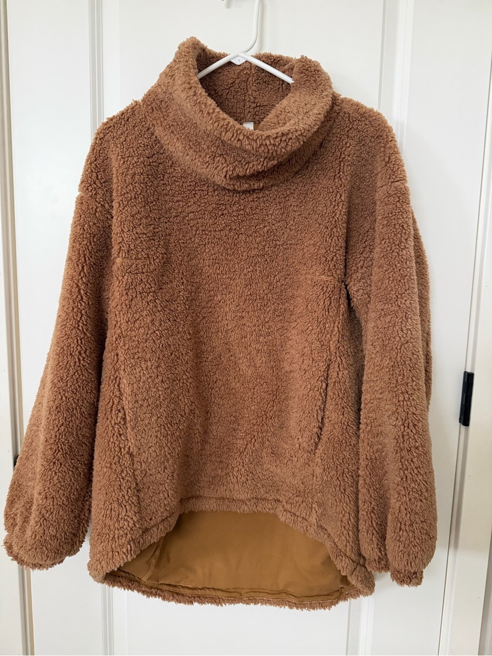 lululemon athletica Plush Funnel Neck Pullover - Brown